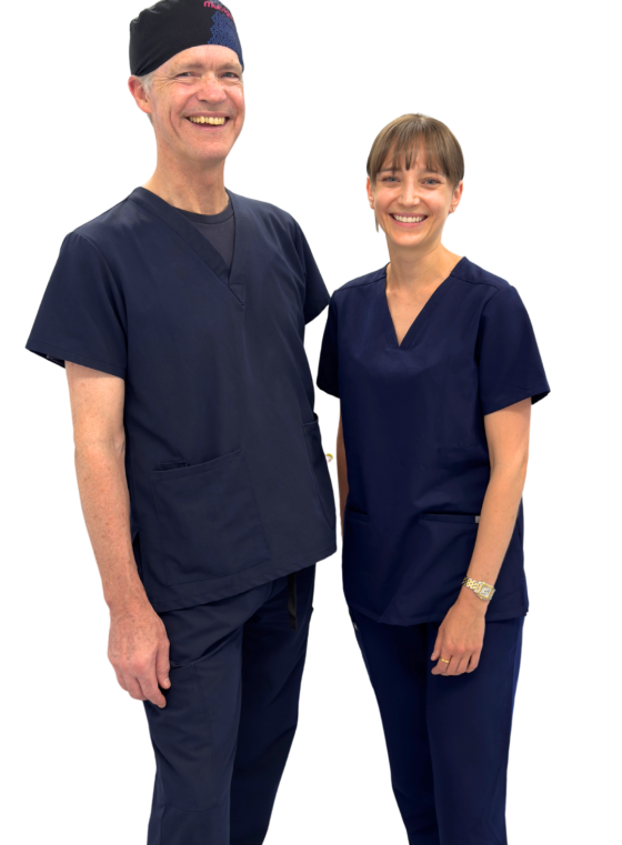 Dr Graham Furness and Dr Laura Schummer