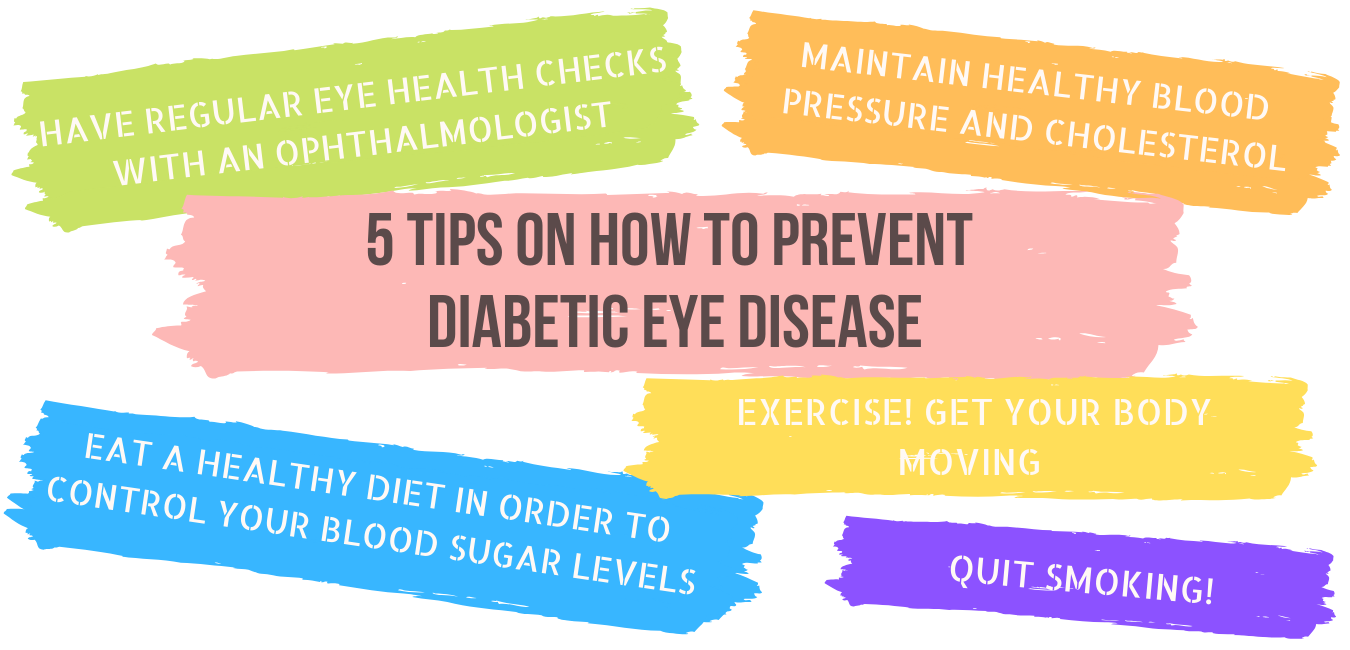 5 tips on how to prevent diabetic eye disease