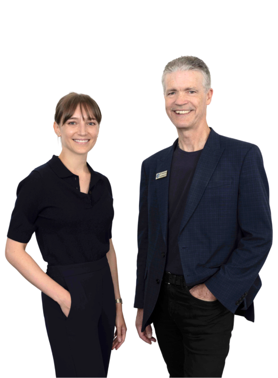 Dr Laura Schummer and Dr Graham Furness