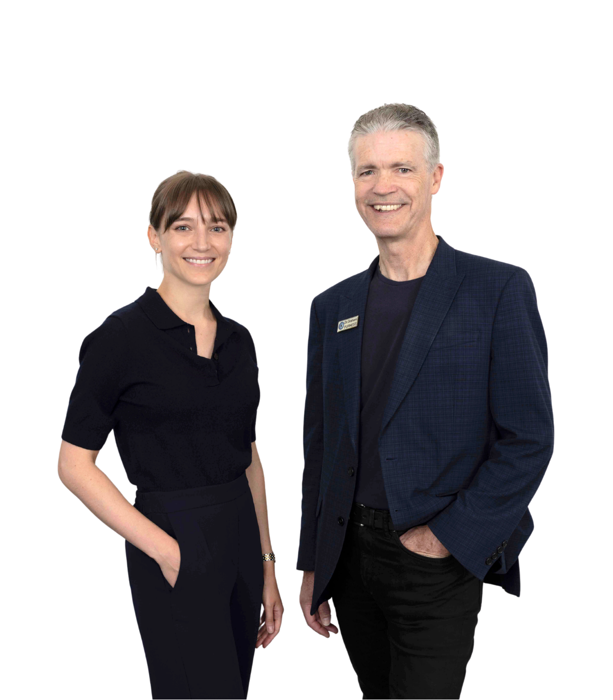 Dr Laura Schummer and Dr Graham Furness