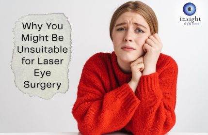 Blog post tile - Unsuitable for Laser Eye Surgery