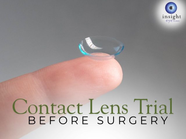 Contact Lens Trials before Lens Surgery