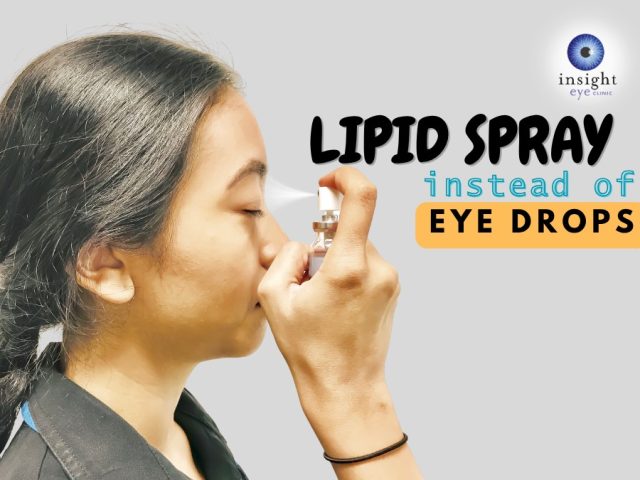 Lipid Spray Instead of Eye Drops