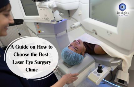 blog post tile - a guide on how to choose the best laser eye surgery clinic